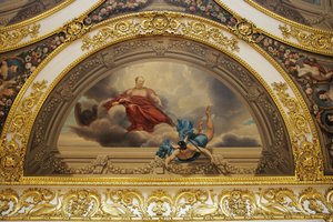 Jupiter stuurt Mercurius op een missie, Elizabeth Saloon door Matthew Cotes Wyatt